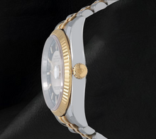 Rolex Datejust 116233 Black Dial 36mm Stainless Steel and Yellow Gold Watch