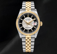 Rolex Datejust 116233 Black Dial 36mm Stainless Steel and Yellow Gold Watch