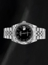 Rolex Datejust 116234 36mm Black Roman Dial Stainless Steel Watch