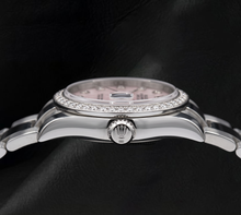 Rolex Datejust 116234 36mm Pink Mother of Pearl Diamond Dial Stainless Steel Watch