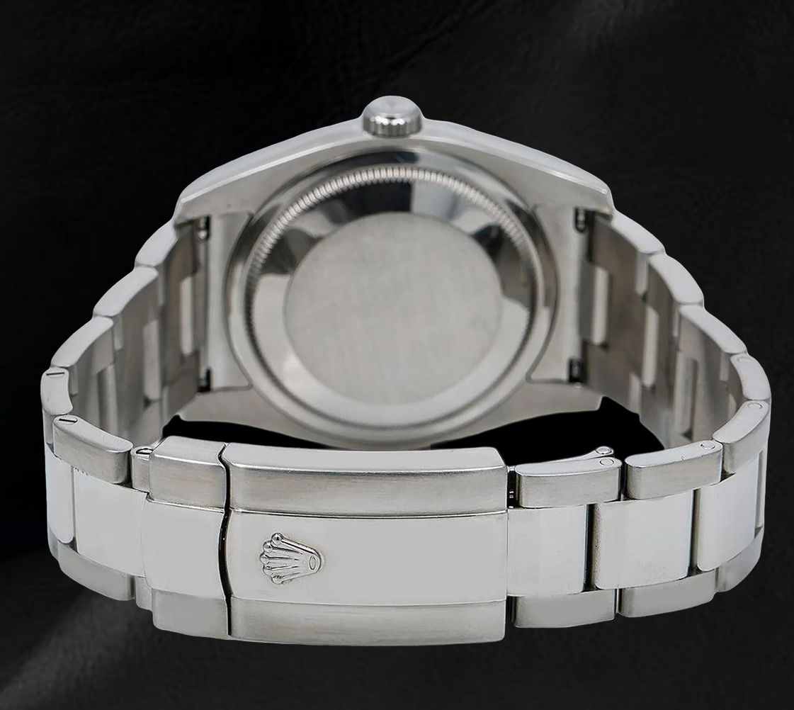 Rolex Datejust 116234 36mm Pink Mother of Pearl Diamond Dial Stainless Steel Watch