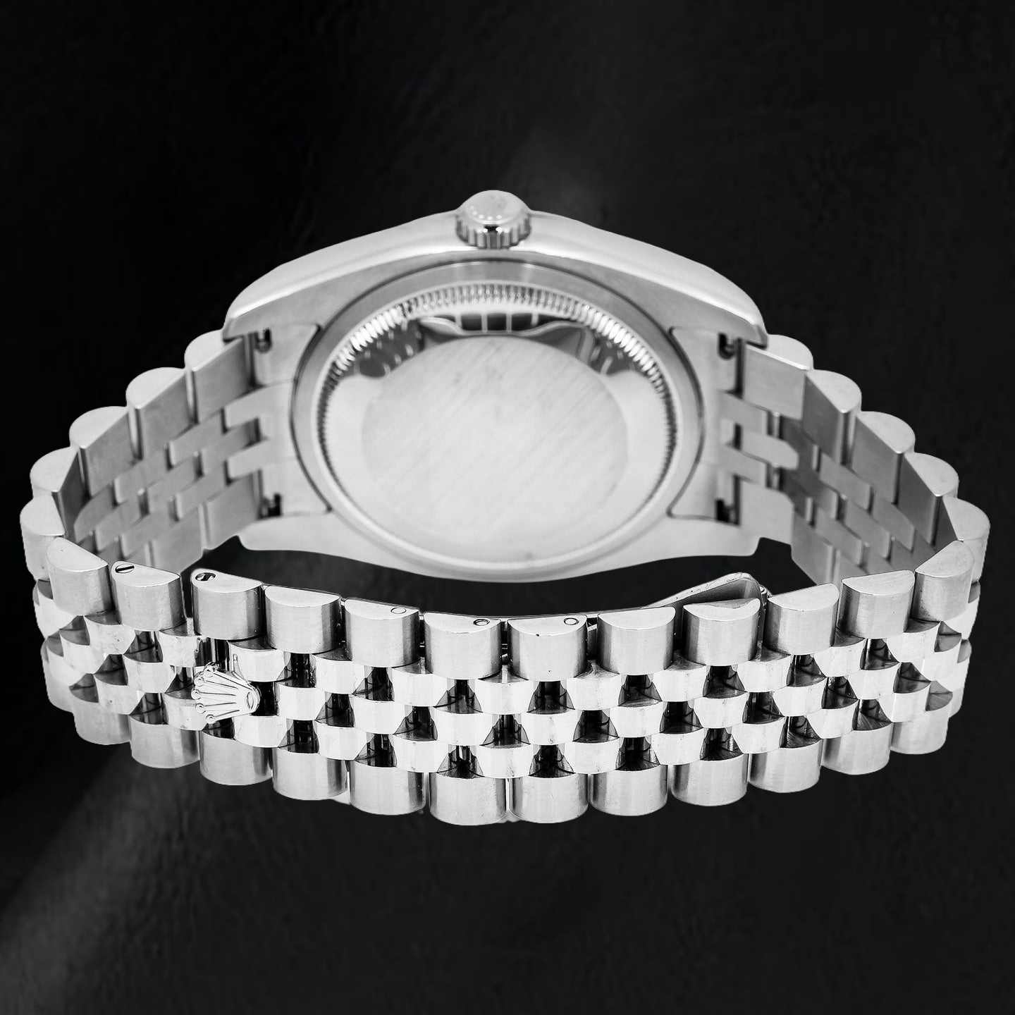 Rolex Datejust 116234 36mm Pink Wave Arabic Diamond Dial Stainless Steel Watch