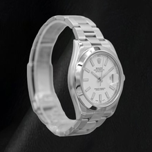 Rolex Datejust 116300 41mm White Stick Dial Stainless Steel Watch