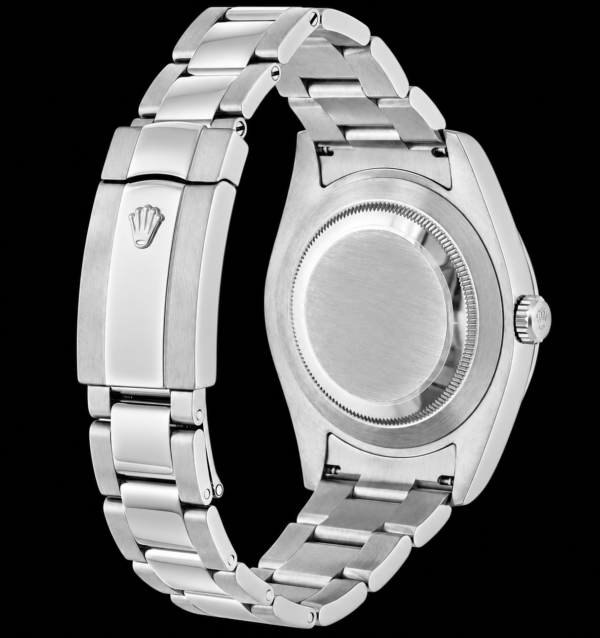 Rolex Datejust 116334 41mm Black Roman Dial Stainless Steel Oyster Bracelet Watch