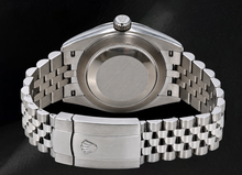 Rolex Datejust 126300 41mm Red Roman Diamond Dial Stainless Steel Watch