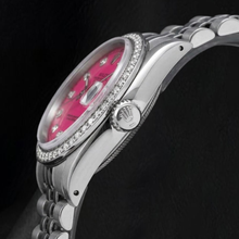 Rolex Datejust 16014 36mm Pink Diamond Dial Stainless Steel Watch