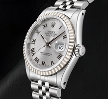 Rolex Datejust 16014 36mm Silver Roman Dial Stainless Steel Watch