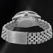 Rolex Datejust 16030 31mm Blue Roman Diamond Dial Stainless Steel Watch