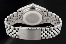 Rolex Datejust 16200 36mm Black String Diamond Dial Stainless Steel Watch