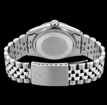 Rolex Datejust 16200 36mm Black Diamond Dial Stainless Steel Watch