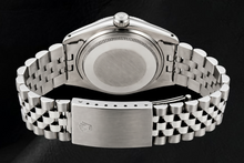 Rolex Datejust 16200 36mm Black Roman Jubilee Dial Stainless Steel Watch