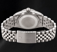 Rolex Datejust 16200 36mm Silver Jubilee Diamond Dial Stainless Steel Watch