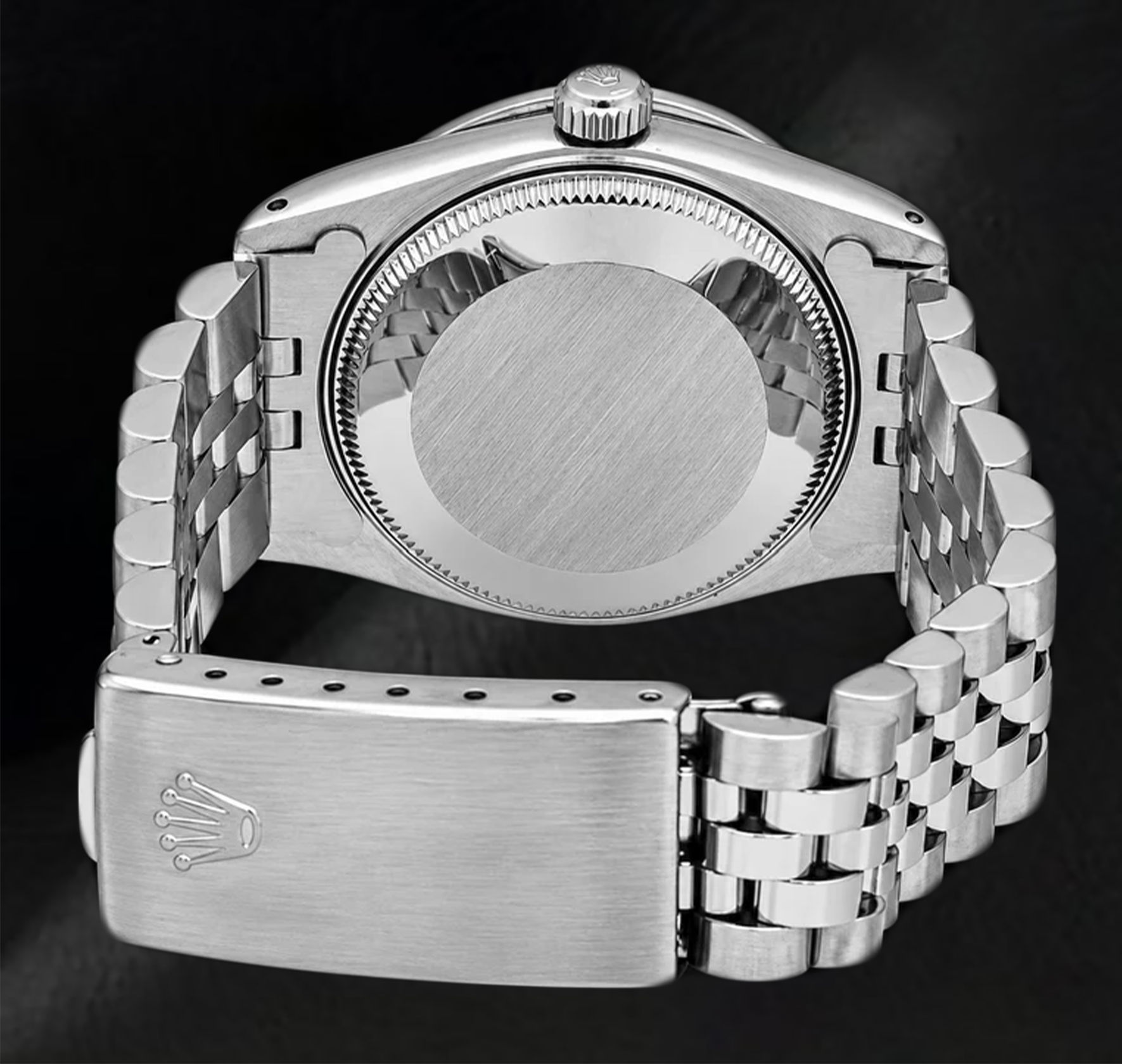 Rolex Datejust 16200 36mm White Diamond Dial Stainless Steel Watch