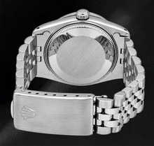 Rolex Datejust 16200 36mm White Diamond Dial Stainless Steel Watch