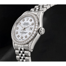 Rolex Datejust 16200 36mm White Diamond Dial Stainless Steel Watch