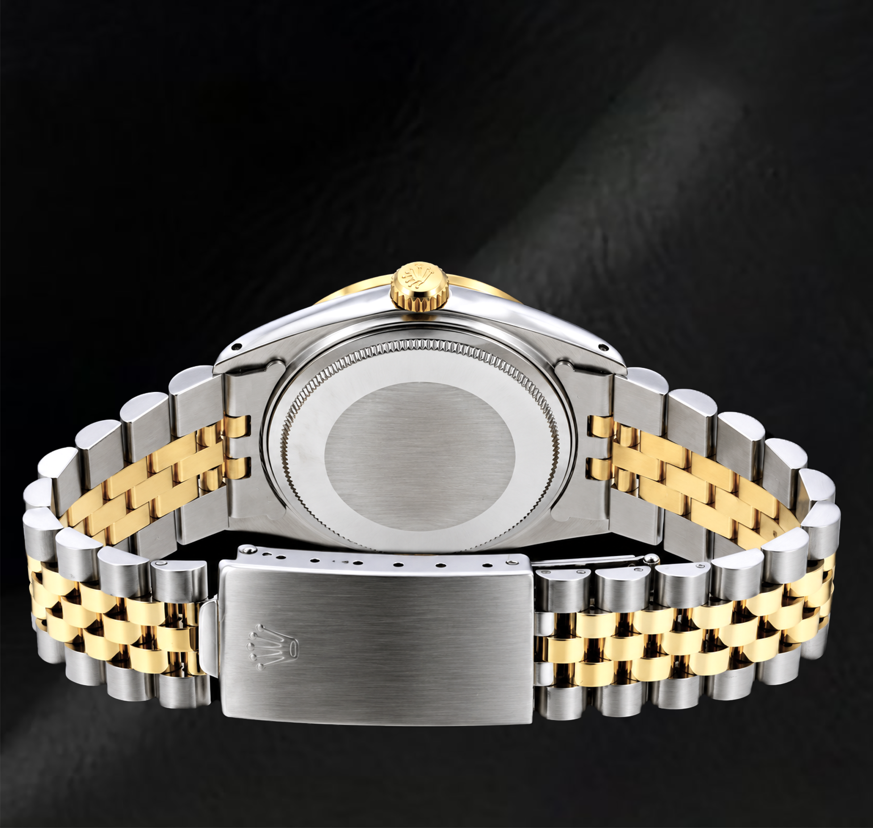 Rolex Datejust 16233 36mm Blue Diamond Dial Two Tone Watch
