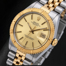Rolex Datejust 16233 36mm Champagne Stick Dial Two Tone Watch