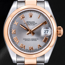 Rolex Datejust 178241 31mm Gray Roman Dial Two Tone Watch