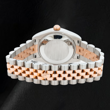 Rolex Datejust 178271 31mm Chocolate Roman Diamond Dial Two Tone Jubilee Bracelet Watch