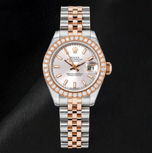 Rolex Datejust 179171 26mm Sundust Stick Dial Two Tone Watch