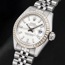Rolex Datejust 179174 26mm Silver Luminous Stick Dial Stainless Steel Watch