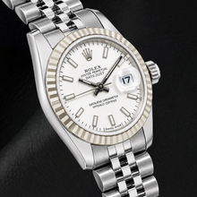 Rolex Datejust 179174 26mm Silver Luminous Stick Dial Stainless Steel Watch