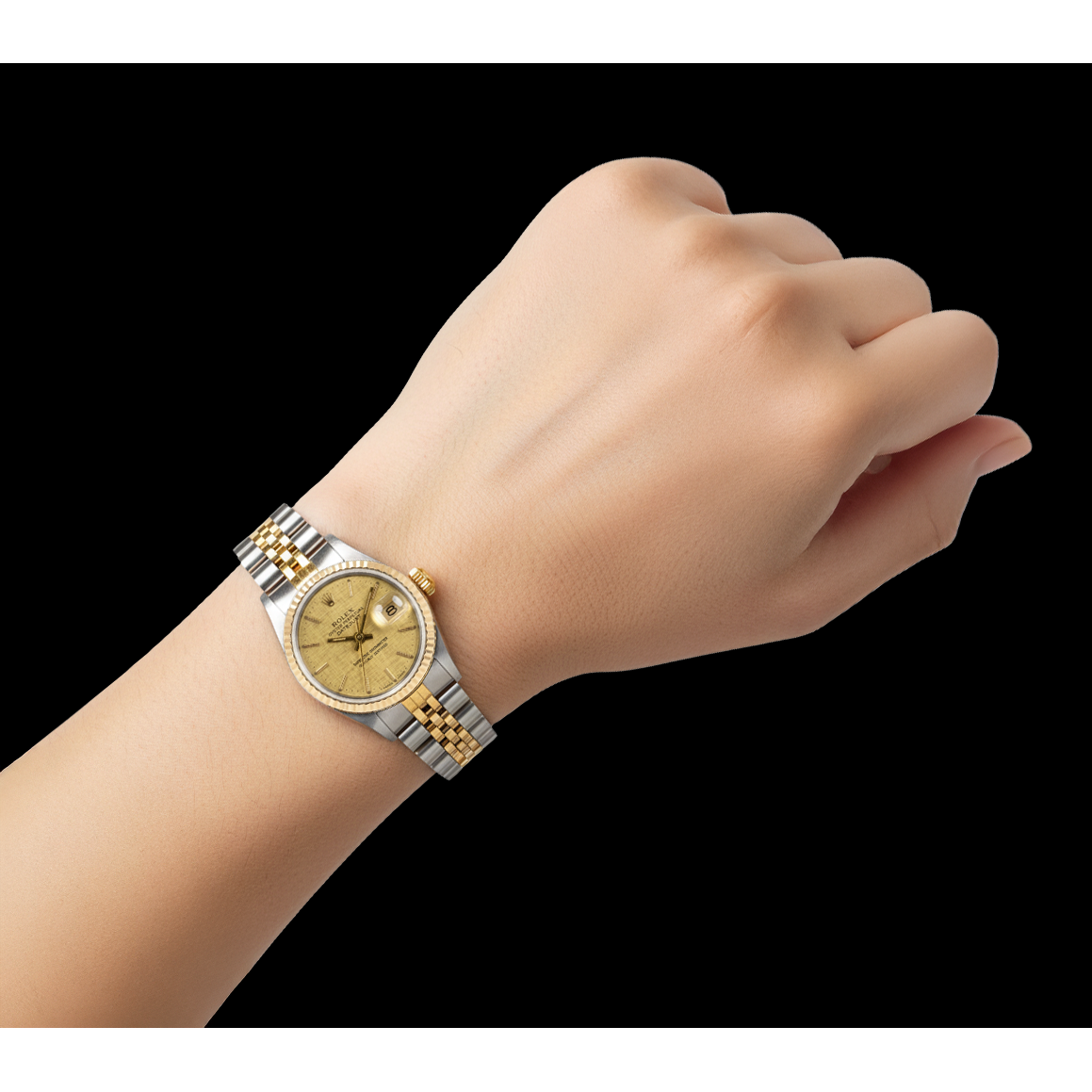 Refined Rolex ct – profile view