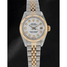 Rolex Datejust 26 mm White Diamond Dial Jubilee Bracelet Two Tone Watch
