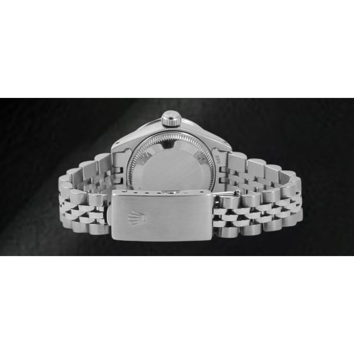 Rolex Datejust 26 mm White Mother Of Pearl Dial Diamond Bezel Stainless Steel Watch