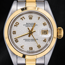 Rolex Datejust 26mm 69173 Ivory Arabic Jubilee Dial Two Tone Oyster Bracelet Watch