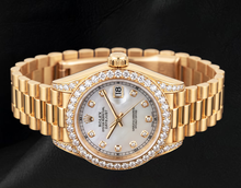 Rolex Datejust 26mm 69178 Diamond Dial Diamond Bezel Yellow Gold 18K Watch