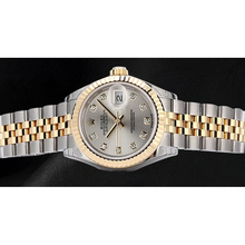 Rolex Datejust 279173 Silver Diamond Dial 28 mm Two Tone Watch