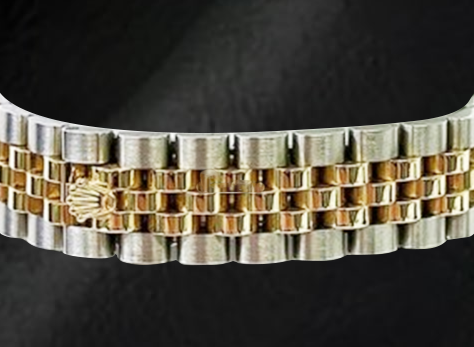 Rolex Datejust 28 mm Champagne Diamond Dial 2010 Model Two Tone Watch