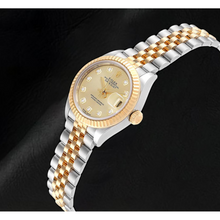 Rolex Datejust 28 mm Stainless Steel and Yellow Gold Diamond Ladies Watch 279173