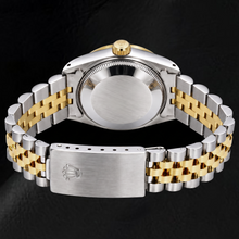 Rolex Datejust 6824 31mm Champagne Stick Roman Dial Two Tone Watch