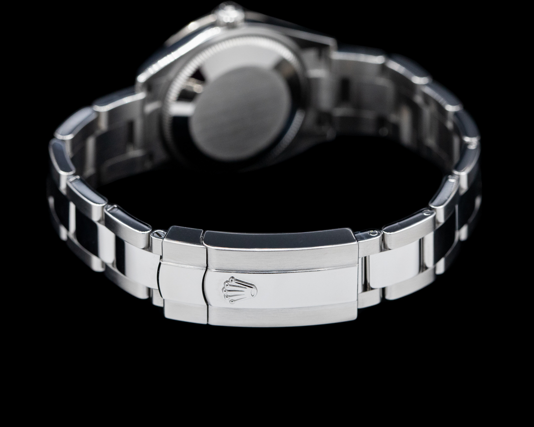 Rolex Datejust 31 Blue Roman Oyster Stainless Steel Ladies Watch