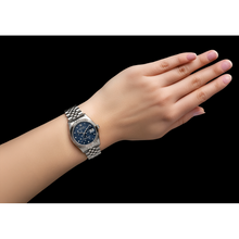 Rolex Datejust 31 Jubilee Blue Natural Earth Mined Diamond Stainless Steel Women's Watch P4