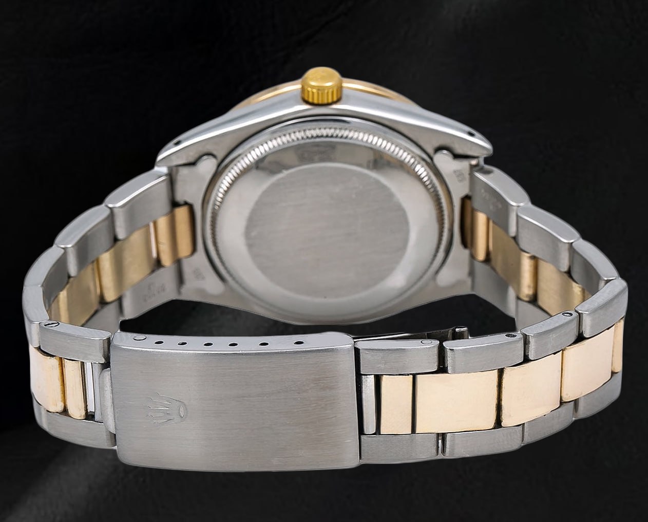 Rolex Datejust 31 mm Pink Mother Of Pearl Diamond Dial Two Tone Oyster Bracelet Watch