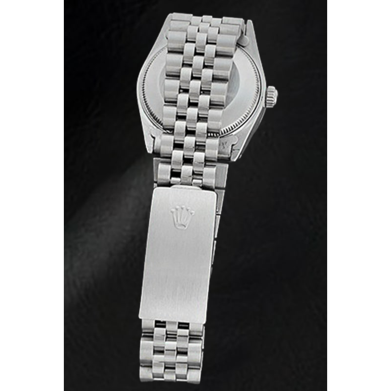 Rolex Datejust 31 mm White of Mother of Pearl Diamond Dial Stainless Steel Watch