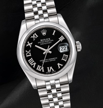 Rolex Datejust 31mm 178240 Black Roman Dial Stainless Steel Watch