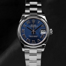 Rolex Datejust 31mm Blue Roman Dial Stainless Steel Women's Watch