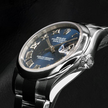 Rolex Datejust 31mm Blue Roman Dial Stainless Steel Women's Watch