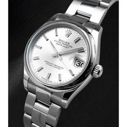 Rolex Datejust 31mm Silver Luminous Dial Stainless Steel Ladies Watch