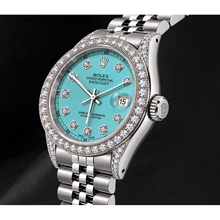 Rolex Datejust 36mm 16200 Ice Blue Diamond Dial Stainless Steel Watch
