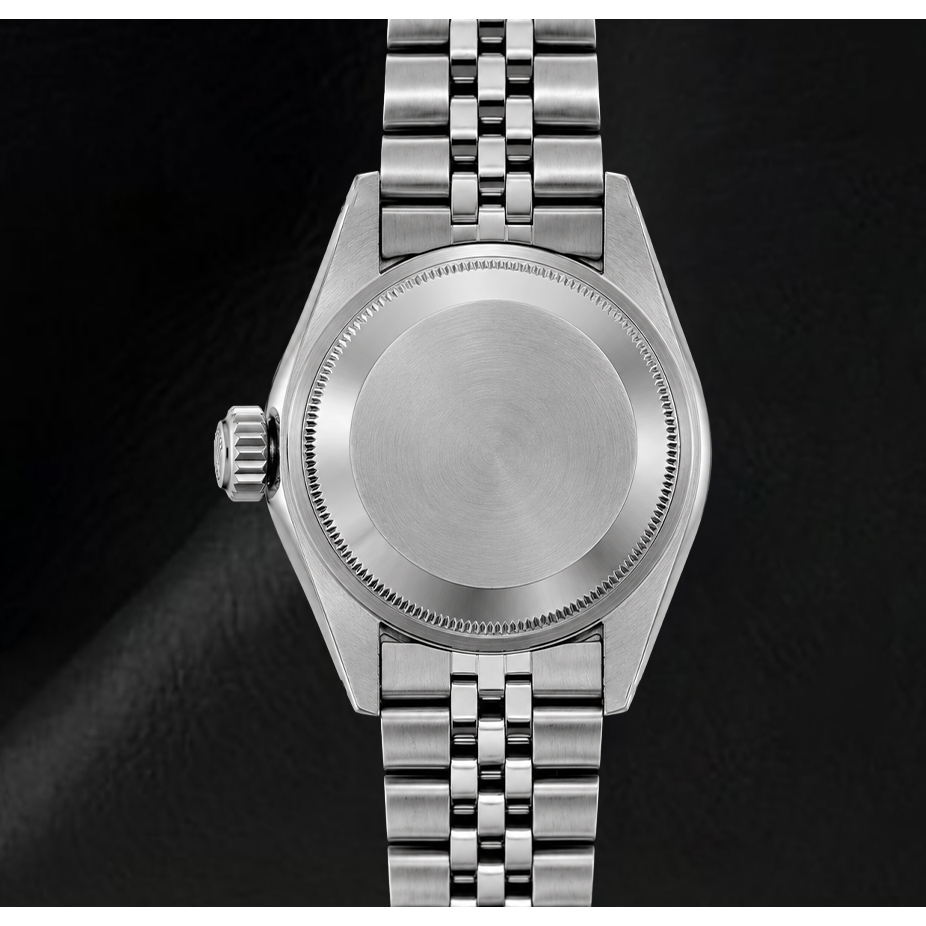 Rolex Datejust 36mm 16200 Pink Diamond Dial Diamond Bezel Stainless Steel Watch