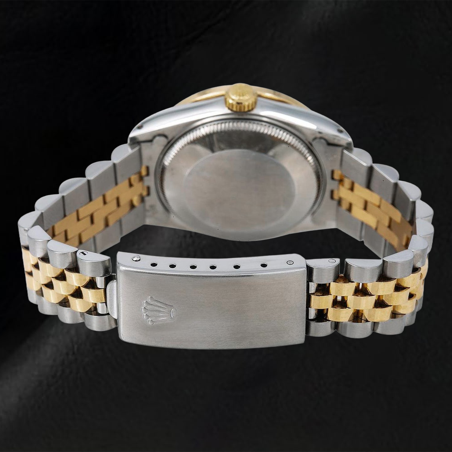 Rolex Datejust 6824 31mm Silver Jubilee Diamond Dial Two Tone Jubilee Bracelet Watch