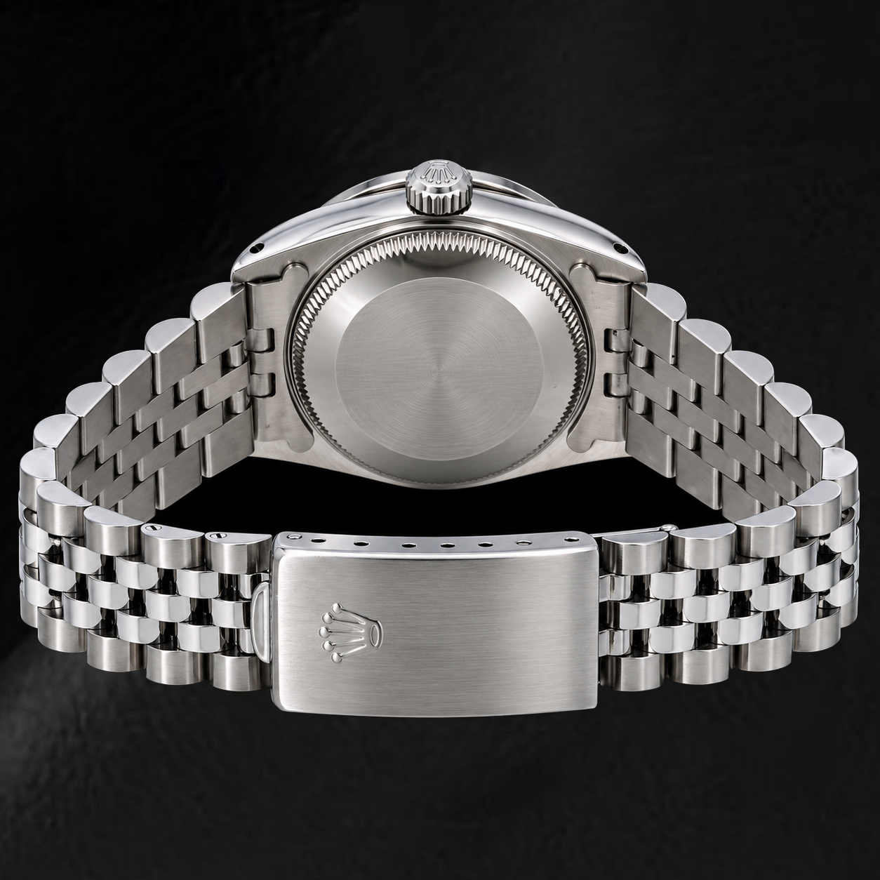 Rolex Datejust 68274 31mm Black Diamond Dial Stainless Steel Watch