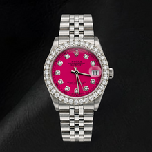 Rolex Datejust 68274 31mm Pink Diamond Dial Stainless Steel Watch