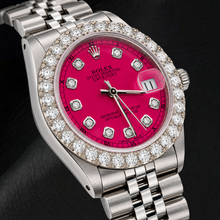 Rolex Datejust 68274 31mm Pink Diamond Dial Stainless Steel Watch