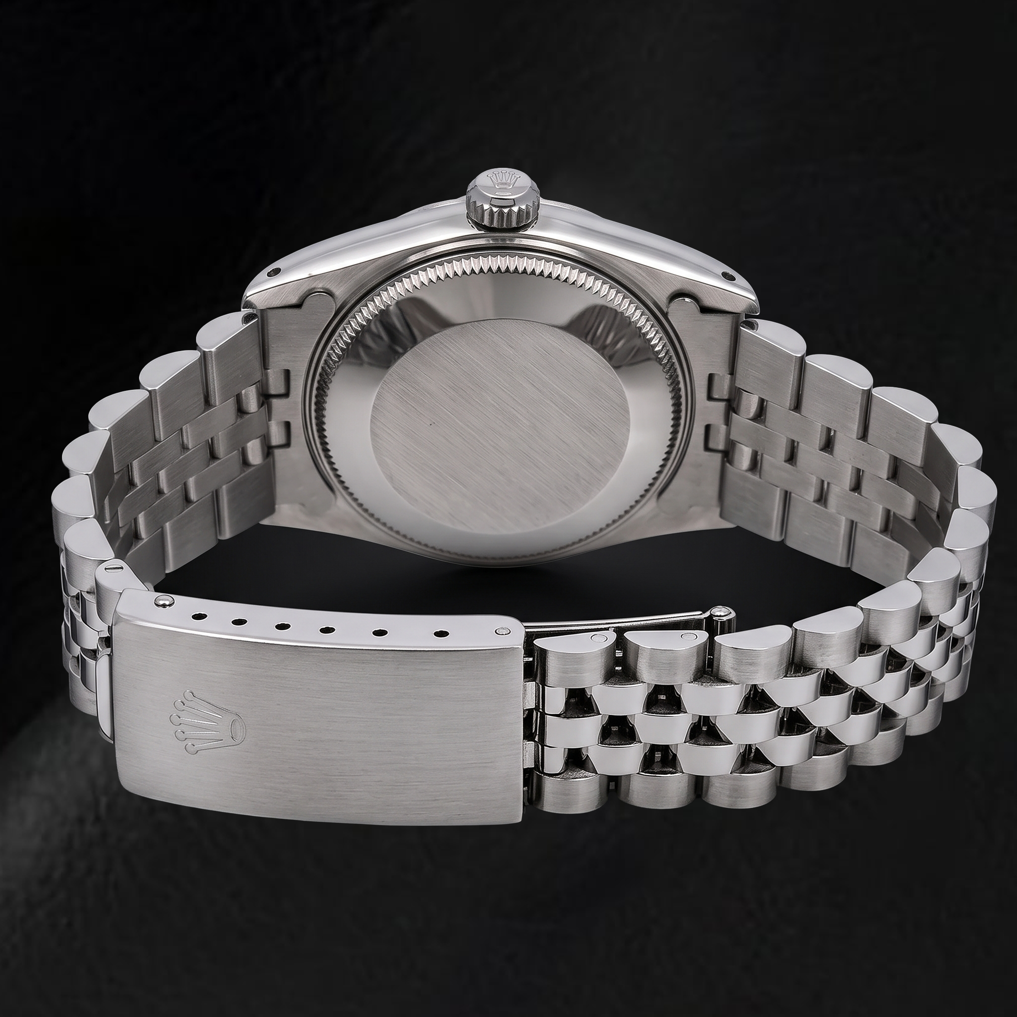 Rolex Datejust 68274 31mm Silver Tapestry Stick Dial Stainless Steel Watch